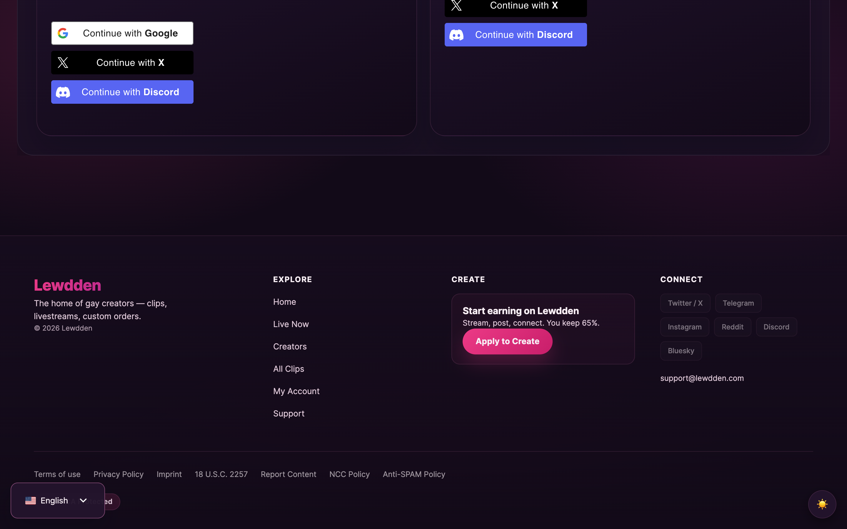 My Library page with the four tabs visible and the Clips tab active showing recent purchases.